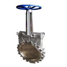 Wafer Lug Flange Pneumatic Electric Worm Gear Soft Seal Hard Seal Knife Gate Valve/ Bean Dregs/Dust/Slurry